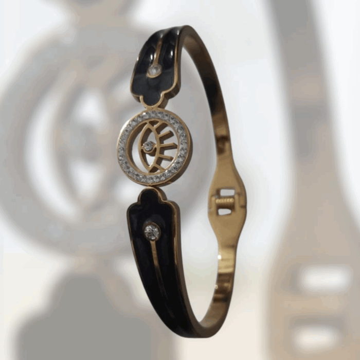 Evil Eye Noir Bangle