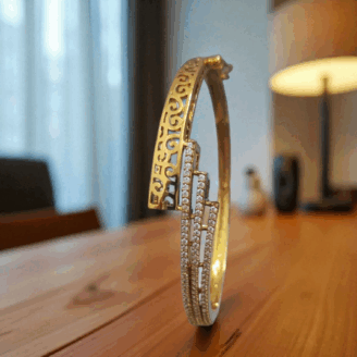 Regal Harmony Gold Bangle