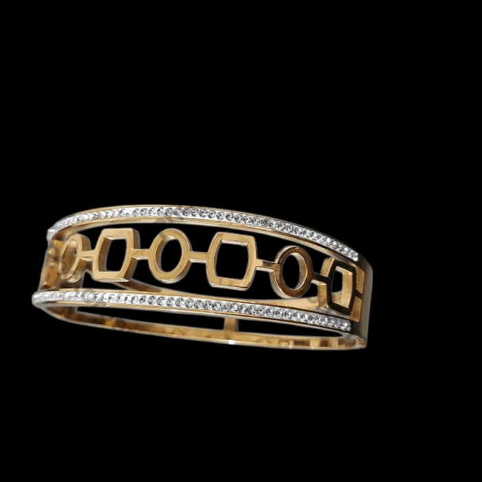 Zaynika Dual-Tone Bracelet (4) Zaynika Dual-Tone Bracelet (4)